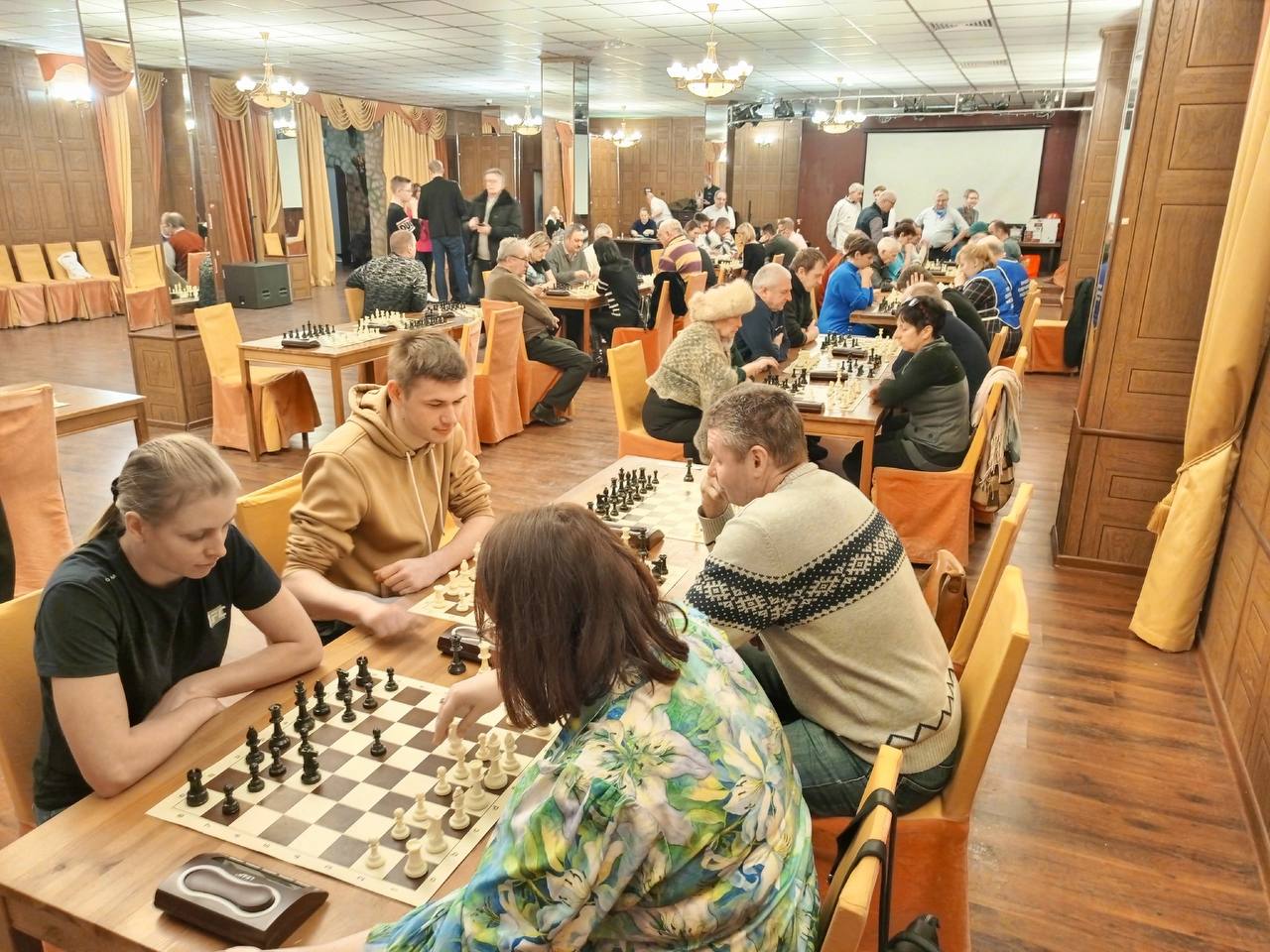 Результаты шахматного турнира областной Спартакиады